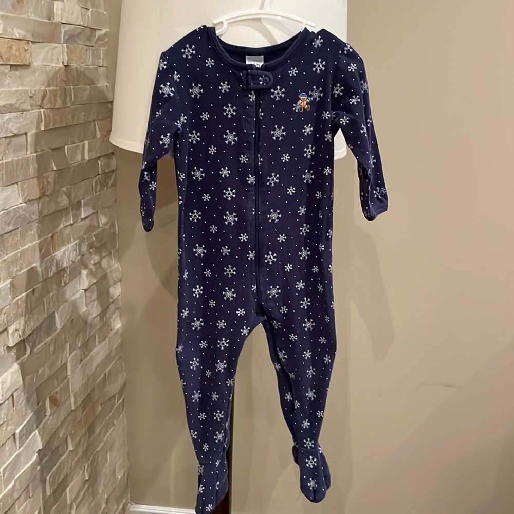 Navy snowflake pajama